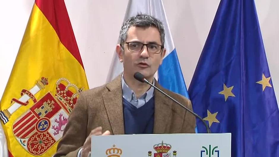 Bolaños prevé haber movilizado 240 millones de euros antes de final de año por la erupción de La Palma