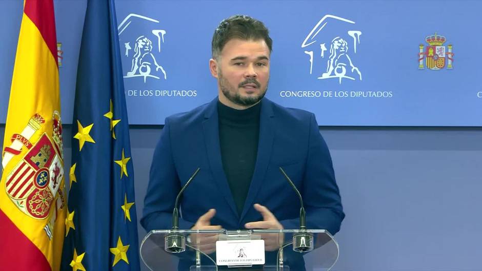 Rufián pone el foco en Junts sobre la producción audiovisual en catalán