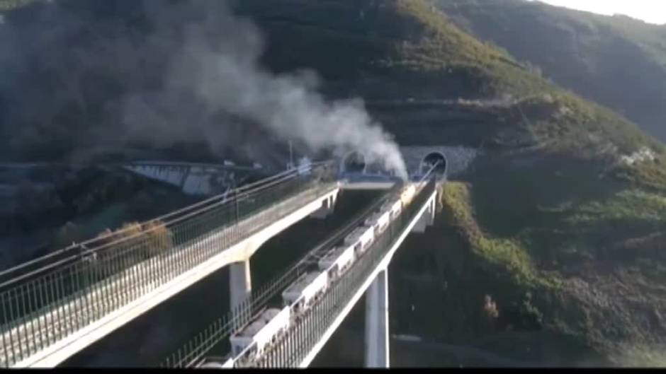 Así ha sido la construcción del AVE a Galicia