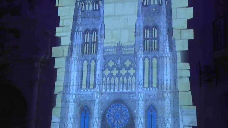 'Stella', el espectáculo de luz y sonido que relata la historia de la Catedral de Burgos