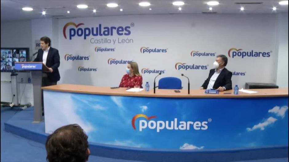 Mañueco al Comité Ejecutivo del PP: "Nuestro único adversario es el 'sanchismo'"