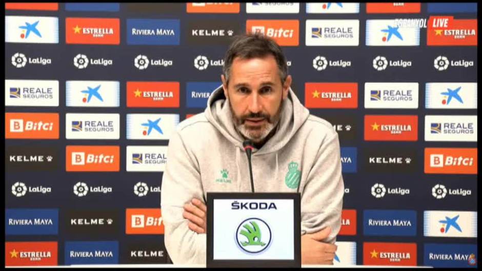 Vicente Moreno: "Hay que confiar en la buena fe de todos los equipos"