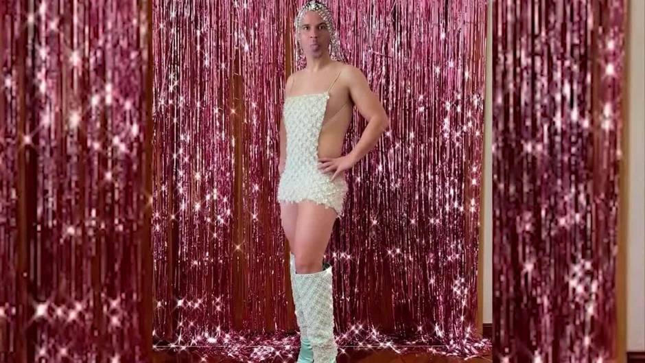 Dabiz Muñoz se marca un Pedroche con el vestido de las campanadas