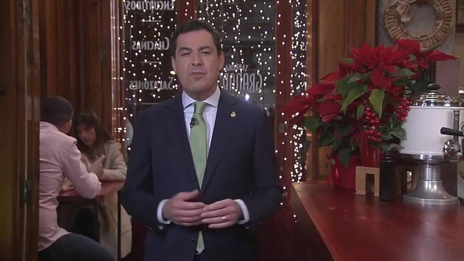 Mensaje de Navidad del presidente de la Junta de Andalucía