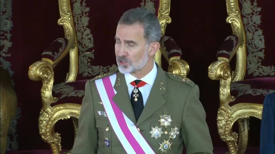 Felipe VI: "Quiero honrar la memoria y dignidad de las víctimas del terrorismo"