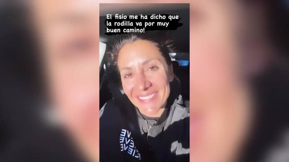 Nagore Robles comparte con sus seguidores su "flequillo mañanero"