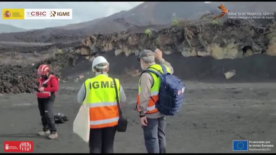 Los "estafilitos", las estalactitas creadas por las gotas de lava de La Palma