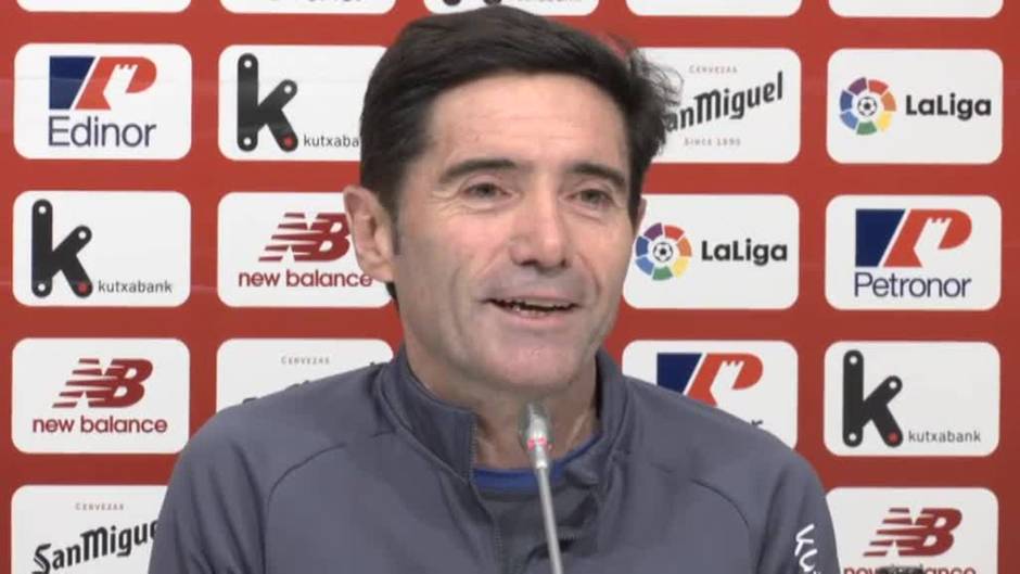 Marcelino: "Todos me dicen que voy a vivir una gran noche de Copa en San Mamés"