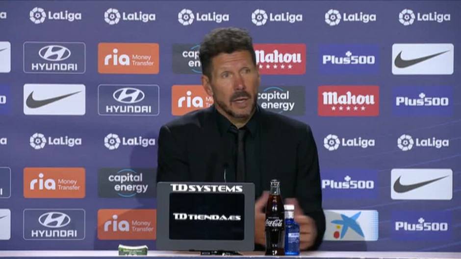 Simeone: "Somos los del segundo tiempo"