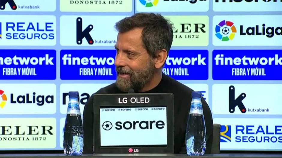 Sánchez Flores: "Es impresionante el crecimiento de la Real Sociedad como club"