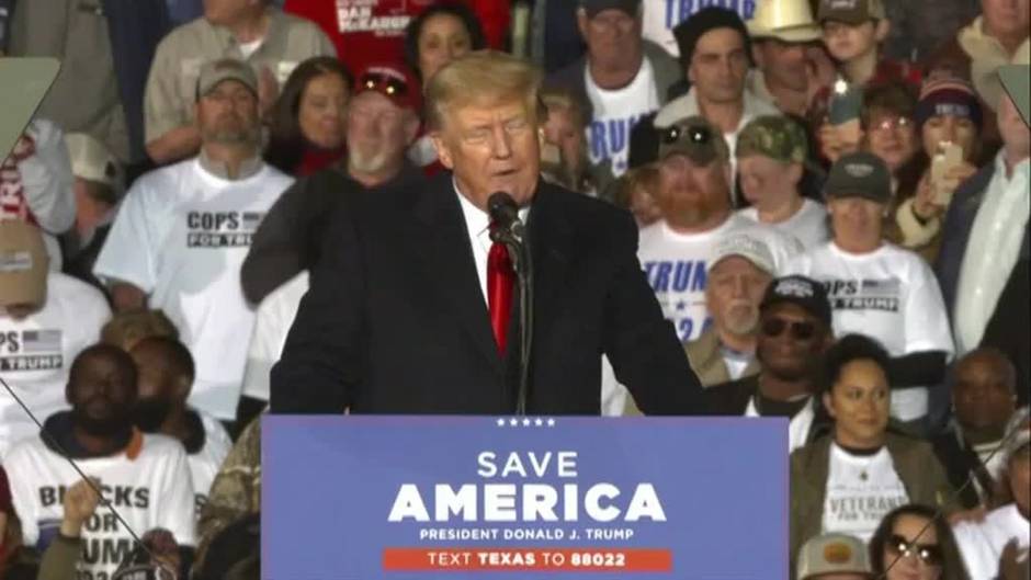 Trump dice que si vuelve a la Casa Blanca indultará a quienes asaltaron el Congreso