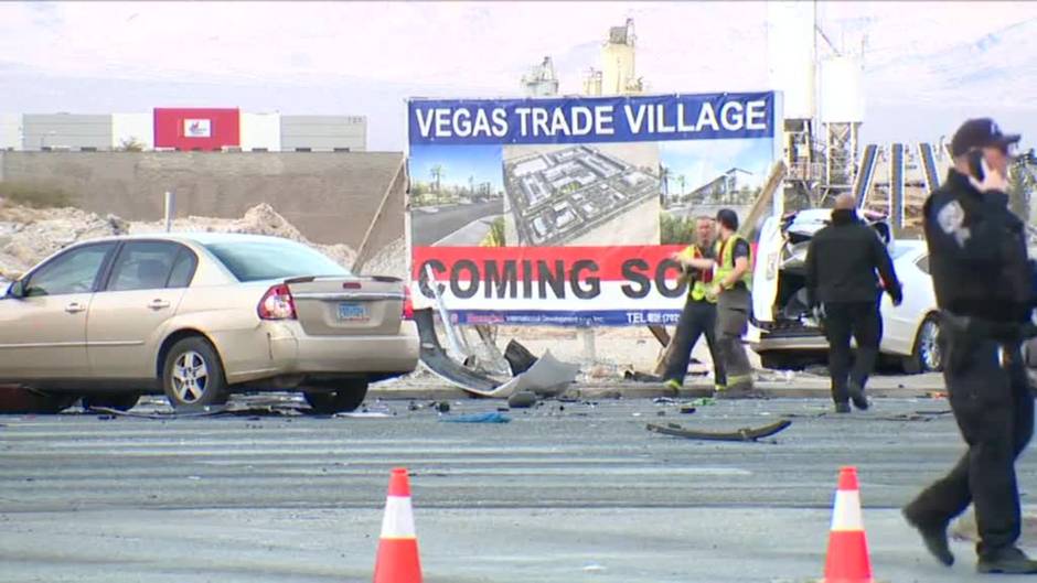 9 muertos en un accidente de tráfico en Las Vegas