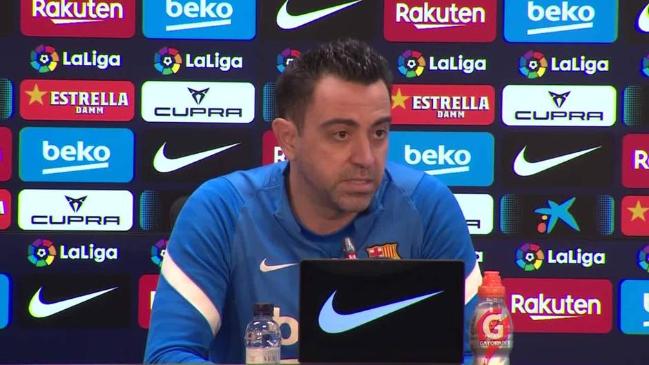 Xavi Hernández: el partido contra el Atlético de Madrid es "una final"