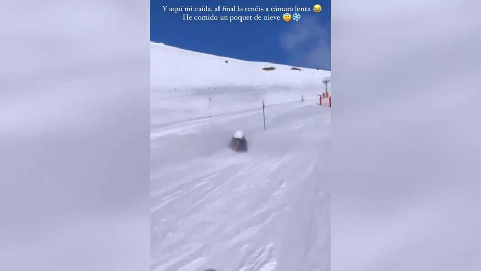 Dulceida disfruta de un sábado en la nieve con sus amigas