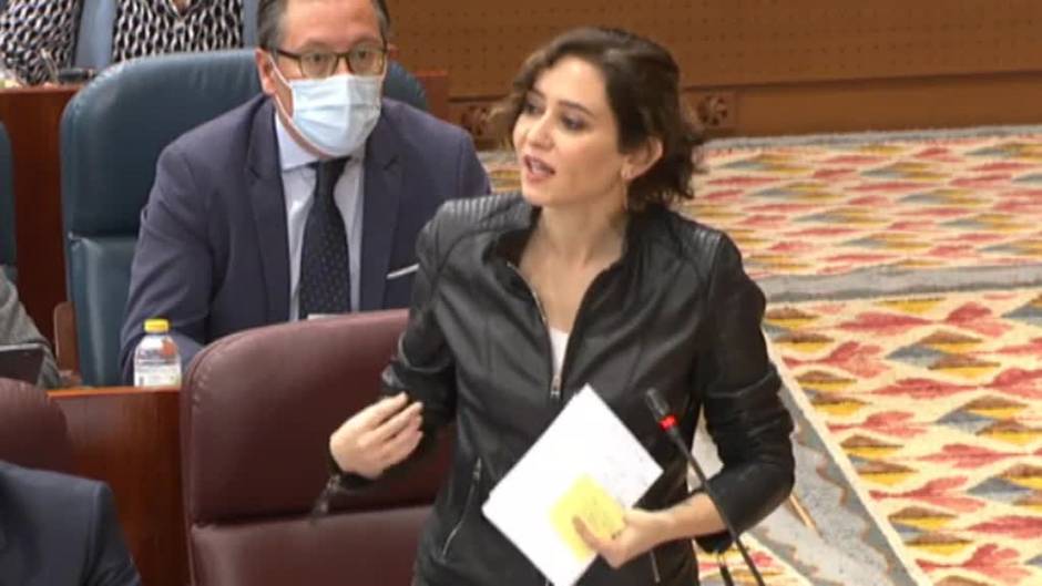 Ayuso a Monasterio sobre los implicados en las reyertas "son inmigrantes de segunda generación, tan españoles como Abascal, como usted o como yo"