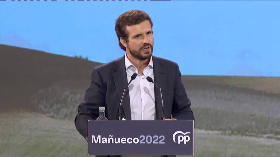 Casado: "No hay alternativa, o PP o la ruina"