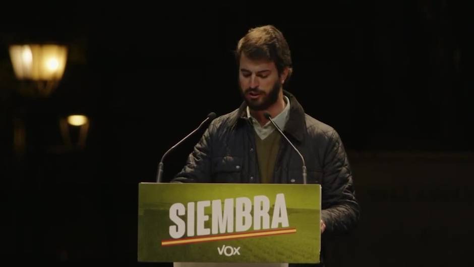 García-Gallardo reclama a Mañueco que "se aclare" y explique con quién va a pactar