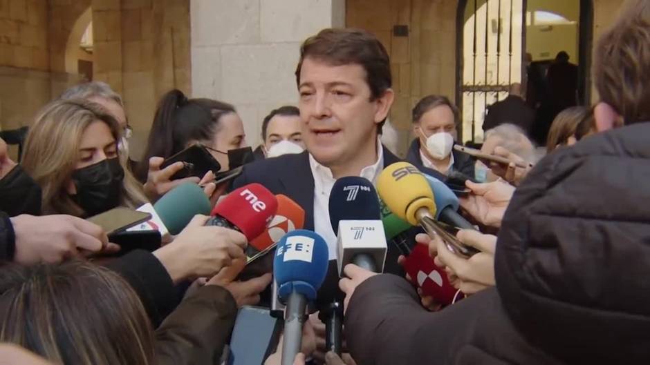 Mañueco anima a la "participación masiva" en las elecciones de Castilla y León