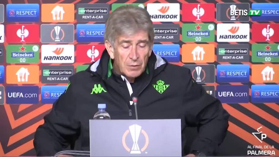 Pellegrini: «¿Fekir y Canales? Hemos demostrado tener un buen plantel»