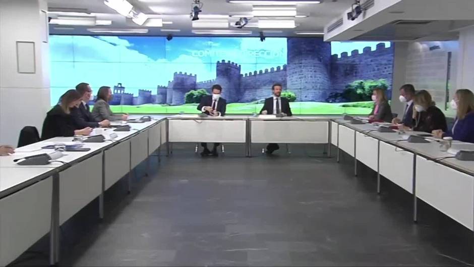 Casado gana tiempo convocando a la Junta Directiva Nacional del PP