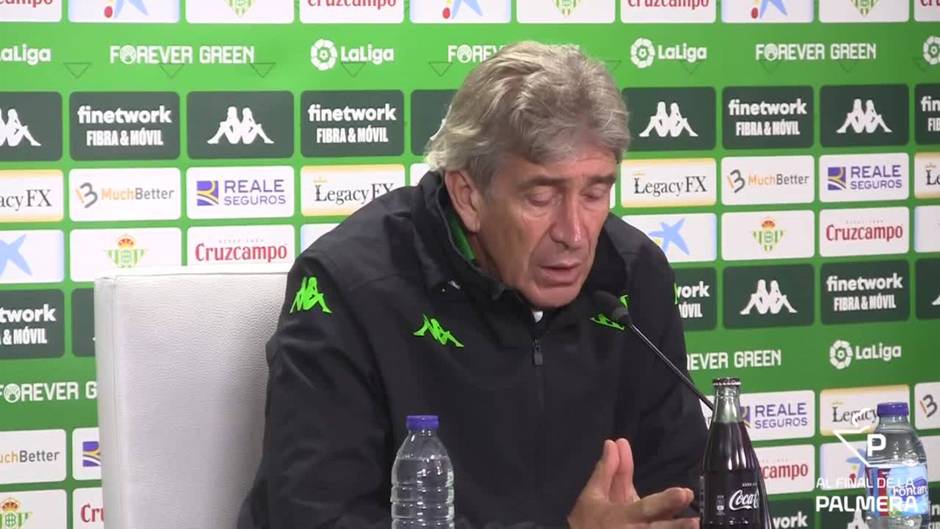 Derbi Sevilla - Betis: Pellegrini: «No creo que haya ningún favorito en un partido tan igualado»