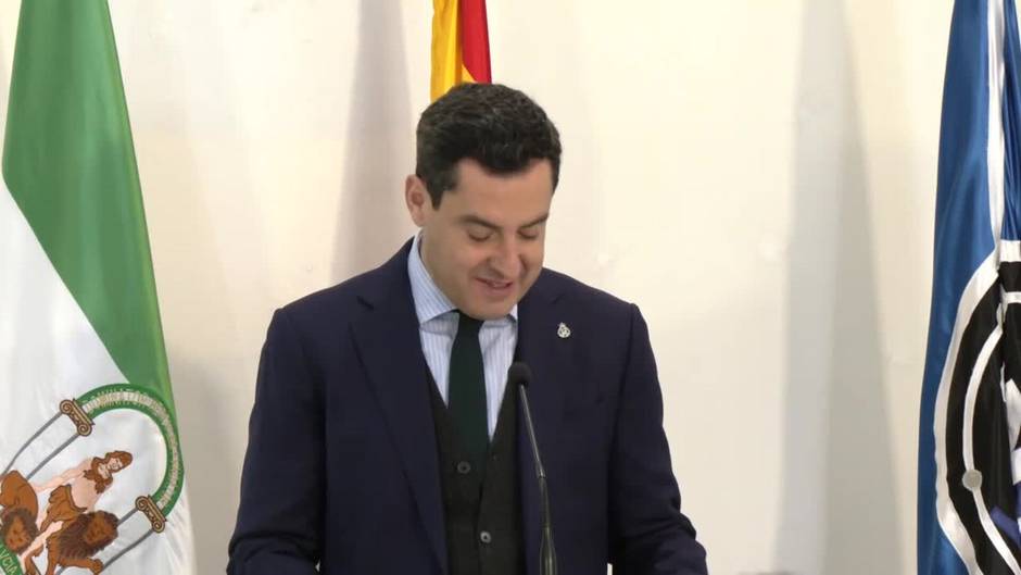 Moreno aboga por "soberanía energética" andaluza y Huelva como capital europea de hidrógeno verde