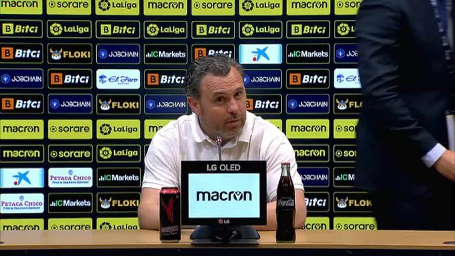 Iraola achaca la derrota del Rayo a que "en las áreas" no han "estado nada bien"