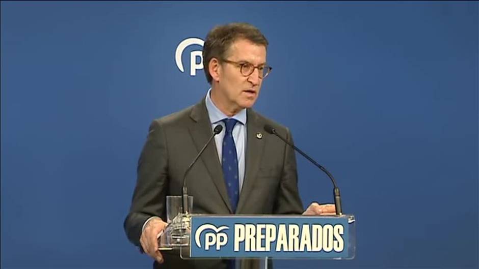 Alberto Núñez Feijóo recaba 55.200 avales en tiempo récord