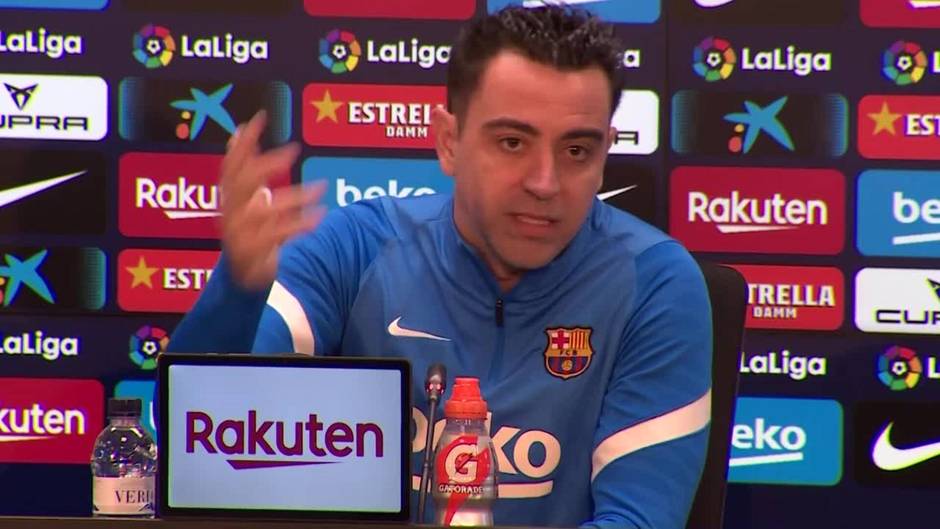 Xavi: "No pienso más allá de Osasuna, el Galatasaray no está en mi cabeza"