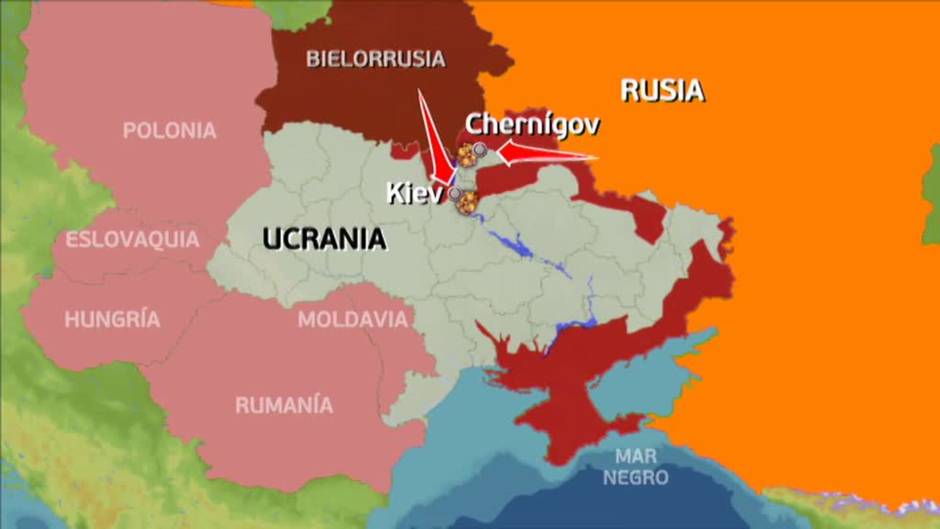 Una decena de civiles fallecidos en una cola para comprar el pan en Chernígov bombardeada por Rusia