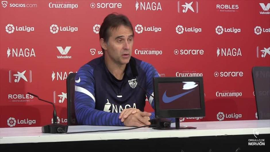 Lopetegui: «Conseguir la tercera clasificación seguida a la Champions sería un hito extraordinario»