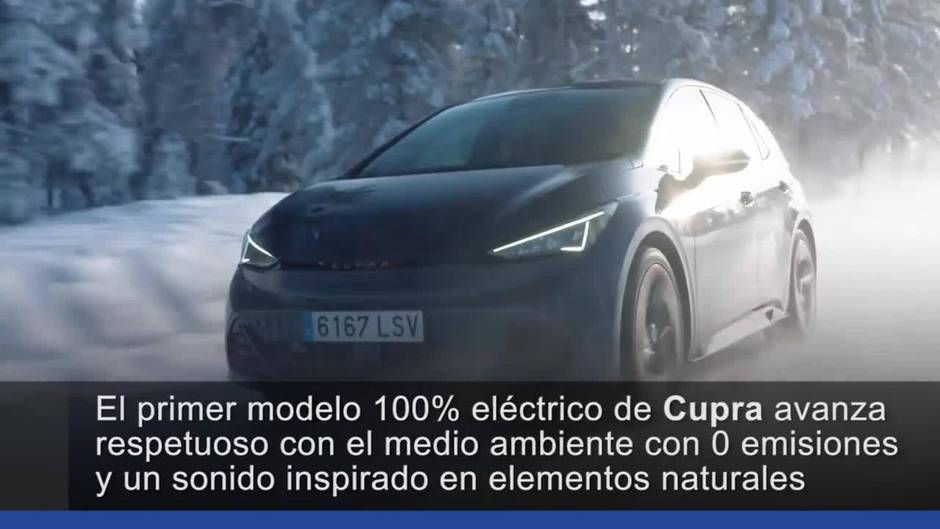 El primer modelo 100% eléctrico de CUPRA avanza en el Ártico