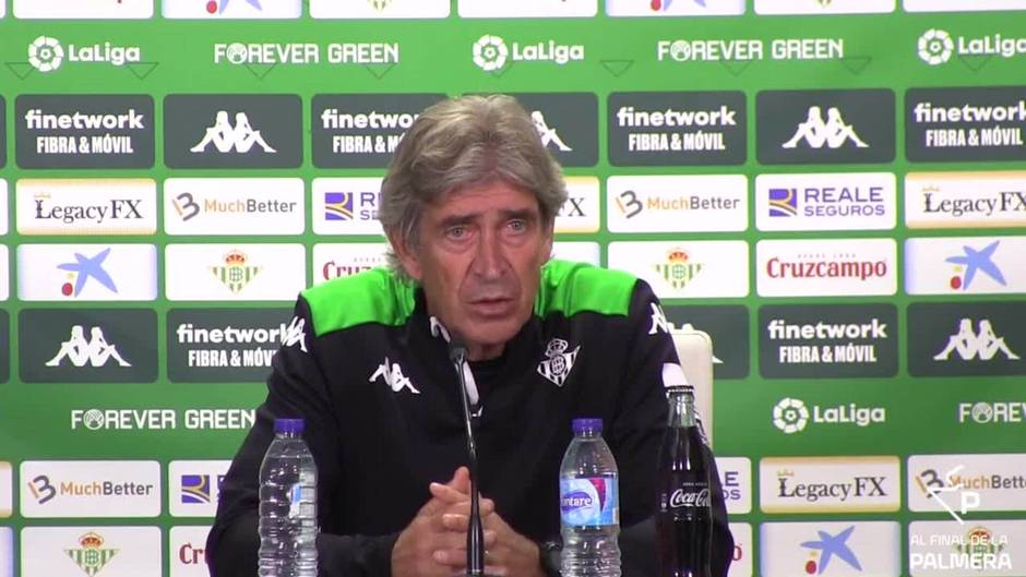 Pellegrini: «Ante el Zenit jugamos sin Fekir y sin Canales y el equipo respondió»