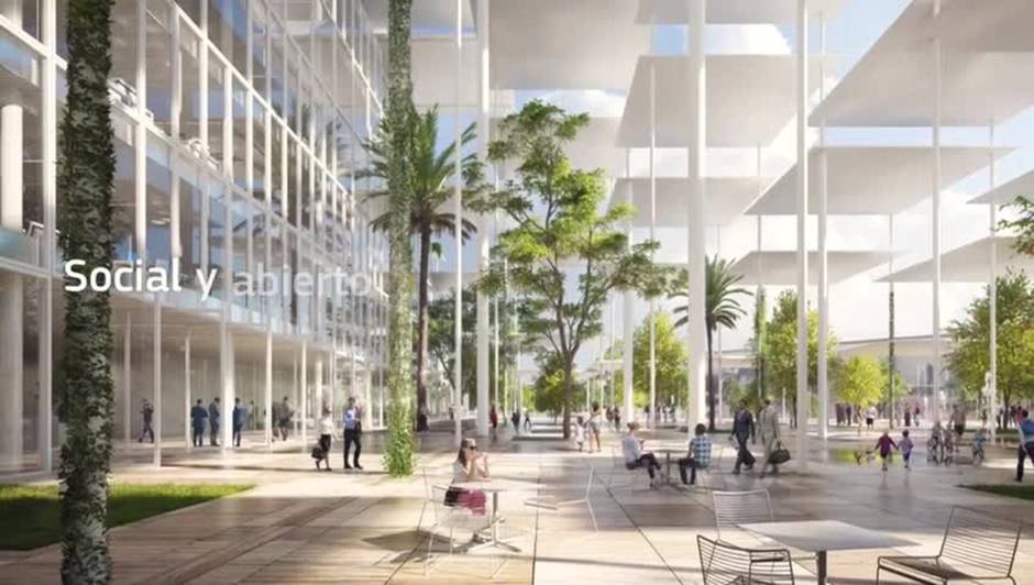 Así será el nuevo centro de la Comisión Europea en la Cartuja diseñado por el danés Bjarke Ingels