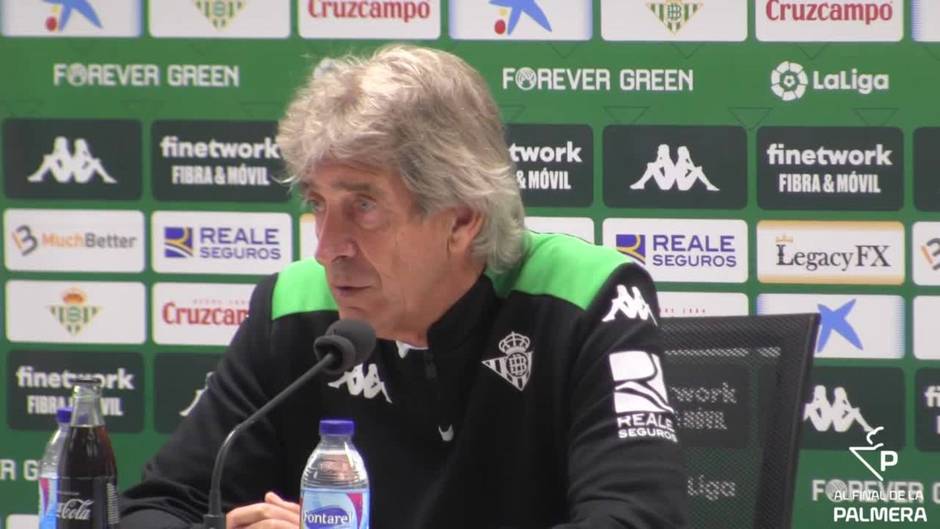 Pellegrini y su futuro: "Tengo contrato con el Betis hasta 2025 y yo cumplo contratos"