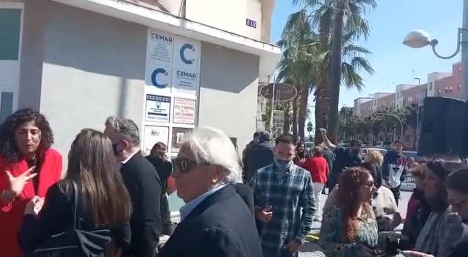 'Kichi' en el acto de cambio de rotulación de la calle Marqués de la Ensenada por calle Pueblo Gitano en Cádiz