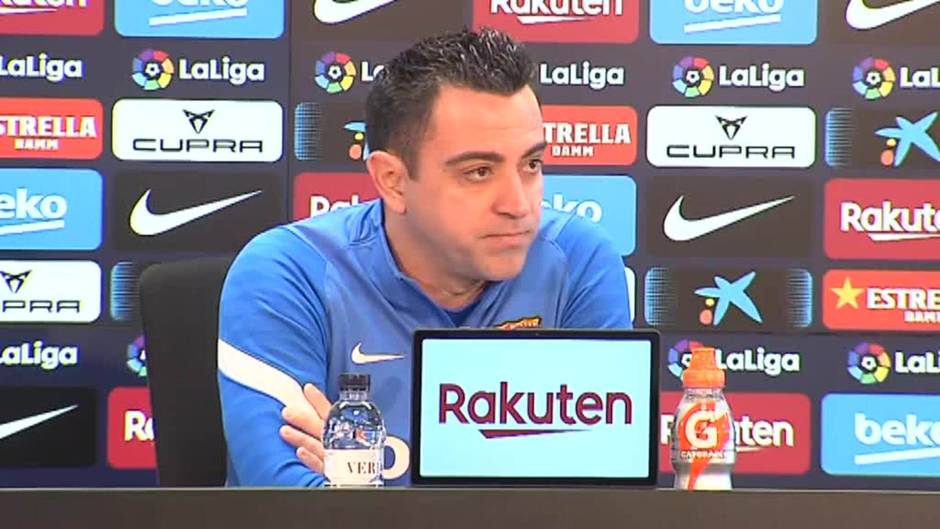 Xavi Hernández: "No hicimos un buen partido en Frankfurt"