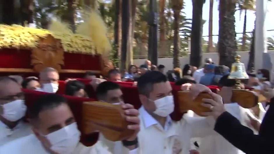 Elche recupera su Domingo de Ramos tras dos años de pandemia