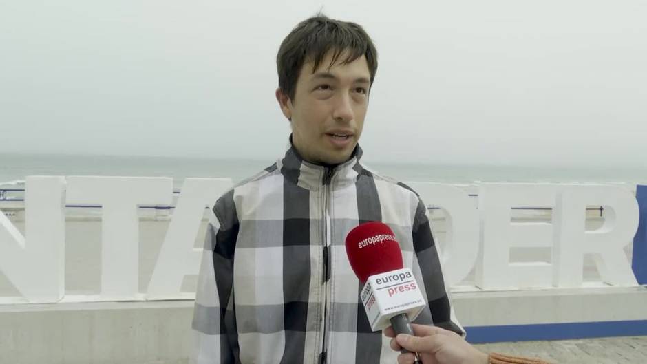 Turistas buscan "desconexión, buen tiempo y el mar" en Santander esta Semana Santa