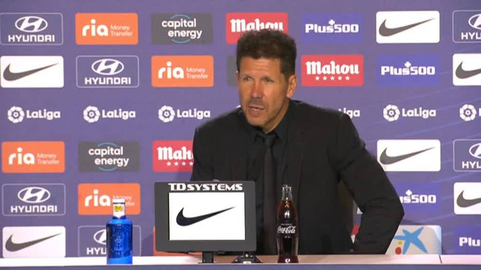 Simeone: "Buscamos darle la vuelta pero no encontramos la tecla"