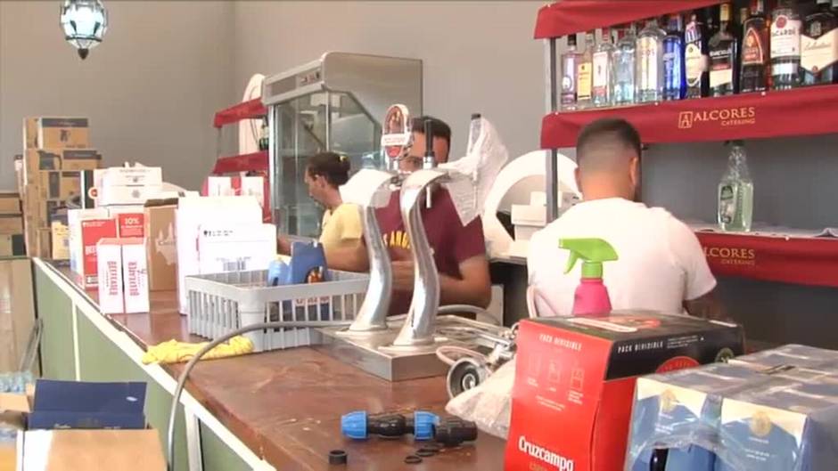 Todo a punto para que dé comienzo la Feria de Abril