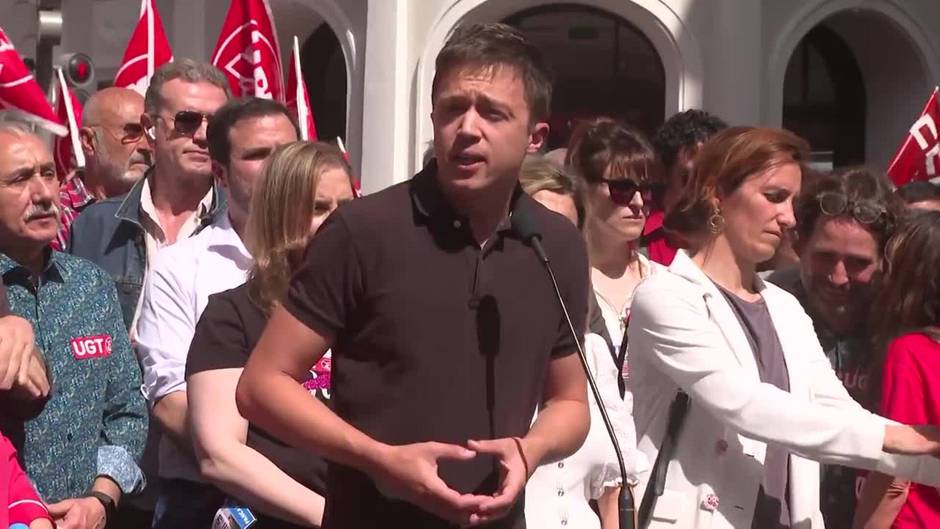 Errejón reclama "mejores condiciones" para los trabajadores y que "no paguen" la crisis