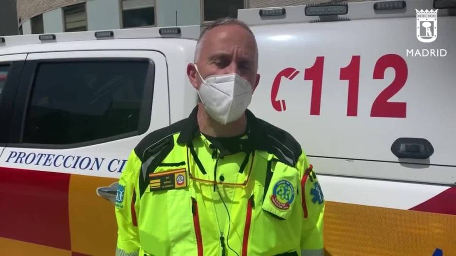 Grave un motorista tras sufrir un accidente en el Ensanche de Vallecas (Madrid)