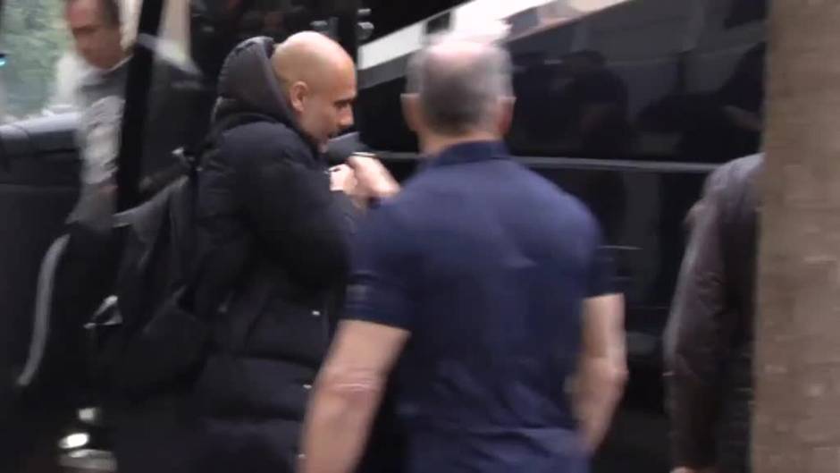 Los jugadores del Manchester City ya están en Madrid