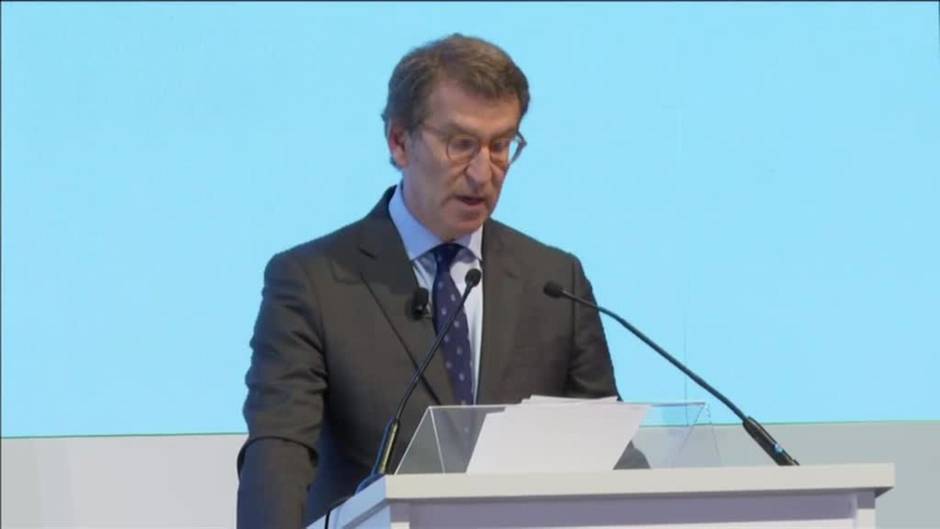 Feijóo: "Racionalizar el gasto buracrático es casi una cuestión de pudor"