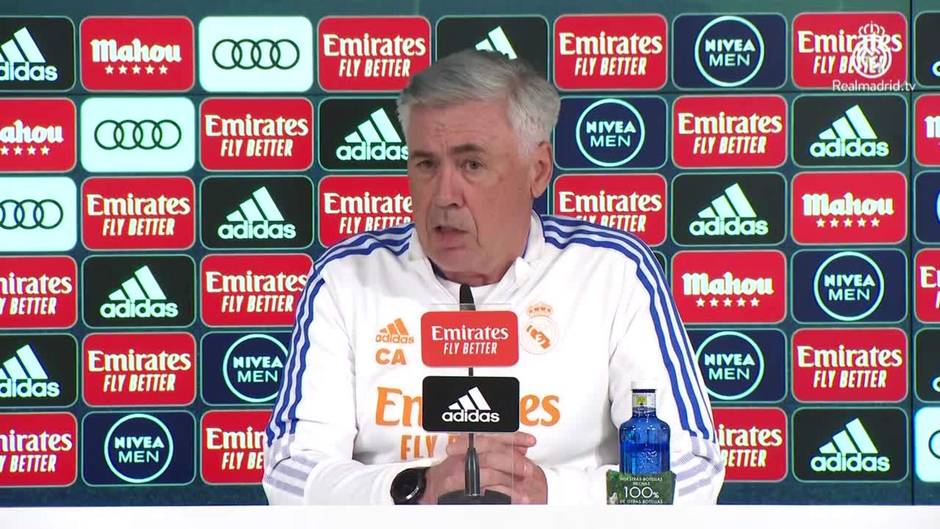 Ancelotti: "Respetamos lo que haga el Atlético, cada uno tiene que hacer lo que quiera"