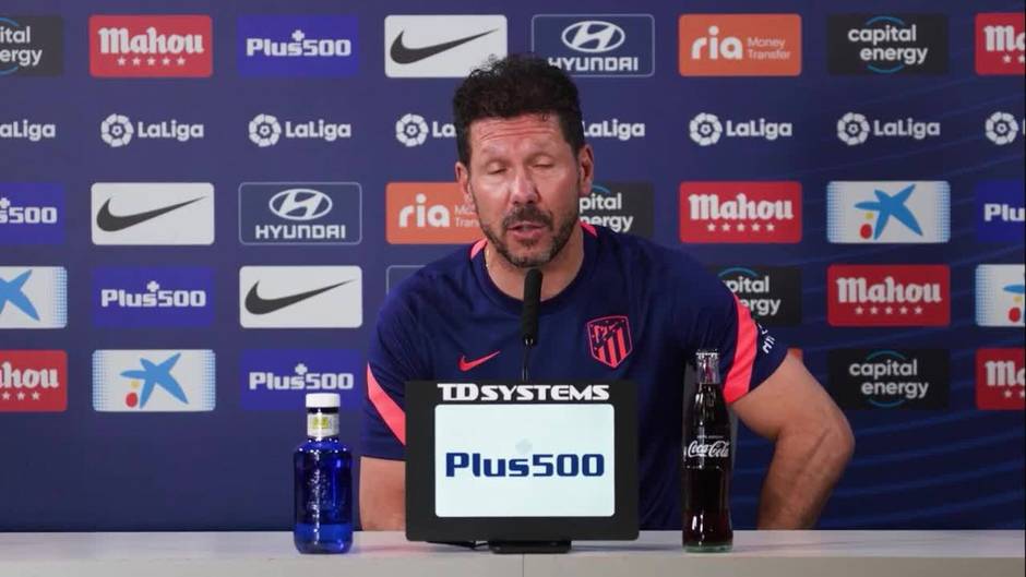 Simeone: "Tenemos respeto por el Real Madrid, pero más por nuestra gente"