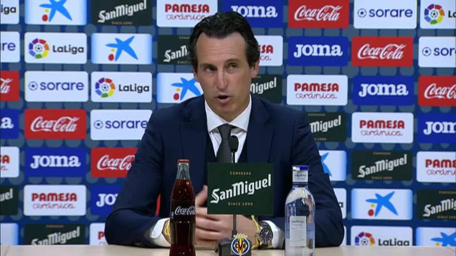 Emery, sobre el arbitraje: "Nos han perjudicado en todo"