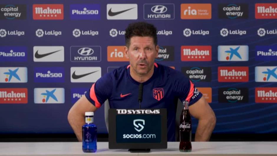 Simeone encara el final de Liga sin mirar al futuro