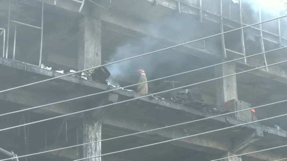 Mueren 27 personas en el incendio de un edificio de cuatro plantas en Nueva Delhi